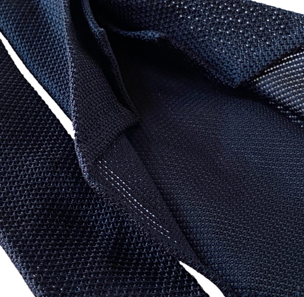 grenadine navy tie