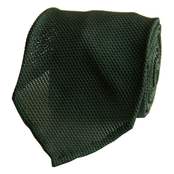 5-fold forest grenadine silk tie