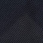 5-fold navy grenadine silk tie