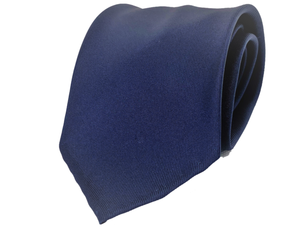 7-fold navy tie