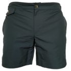 forest green swim shorts with adjustable side fasteners