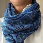 sky blue scarf