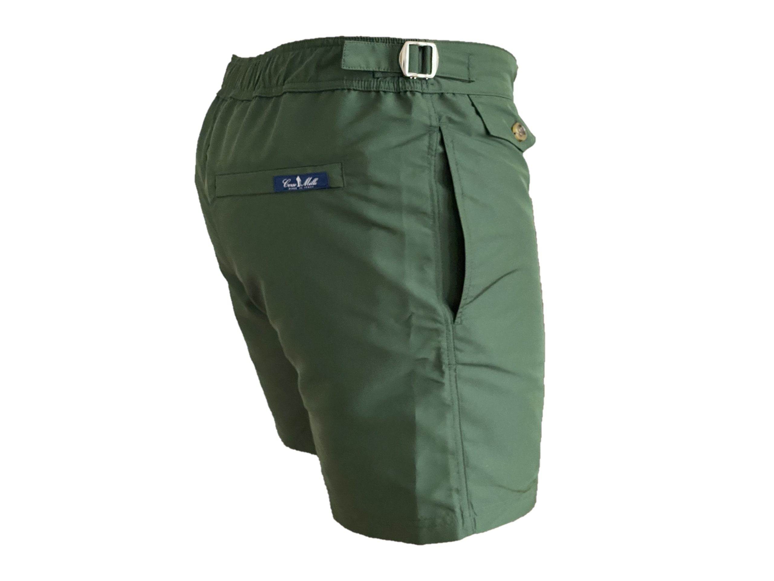 spring green swim shorts