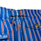 blue heritage red & white pinstripe swim shorts 4